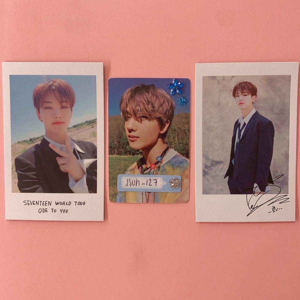 Seventeen Hoshi Ode to You Polaroids